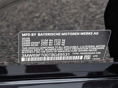 2026 BMW 3 Series M340i NA xDrive Sedan