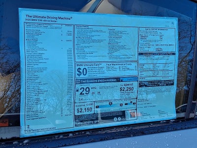 2026 BMW 3 Series 330i NA xDrive Sedan