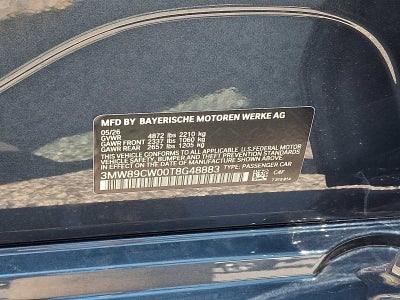 2026 BMW 3 Series 330i NA xDrive Sedan