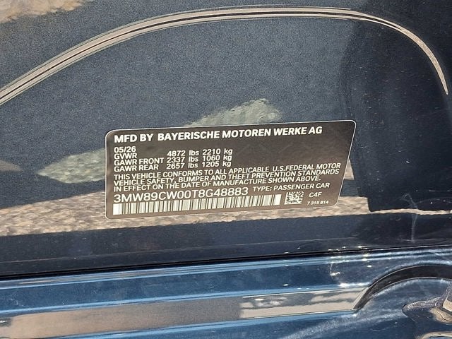 2026 BMW 3 Series 330i NA xDrive Sedan