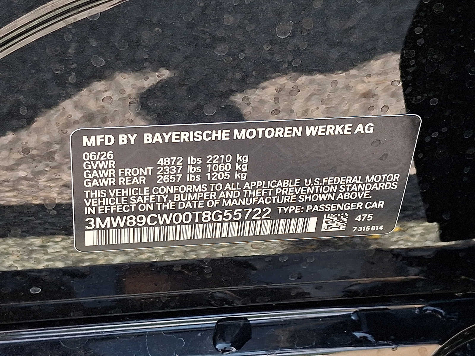 2026 BMW 3 Series 330i NA xDrive Sedan