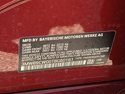 2026 BMW 3 Series 330i NA xDrive Sedan