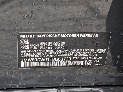 2026 BMW 3 Series 330i NA xDrive Sedan