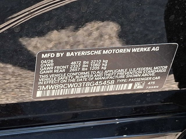 2026 BMW 3 Series 330i NA xDrive Sedan