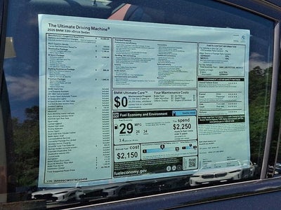 2026 BMW 3 Series 330i NA xDrive Sedan