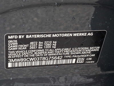 2026 BMW 3 Series 330i NA xDrive Sedan