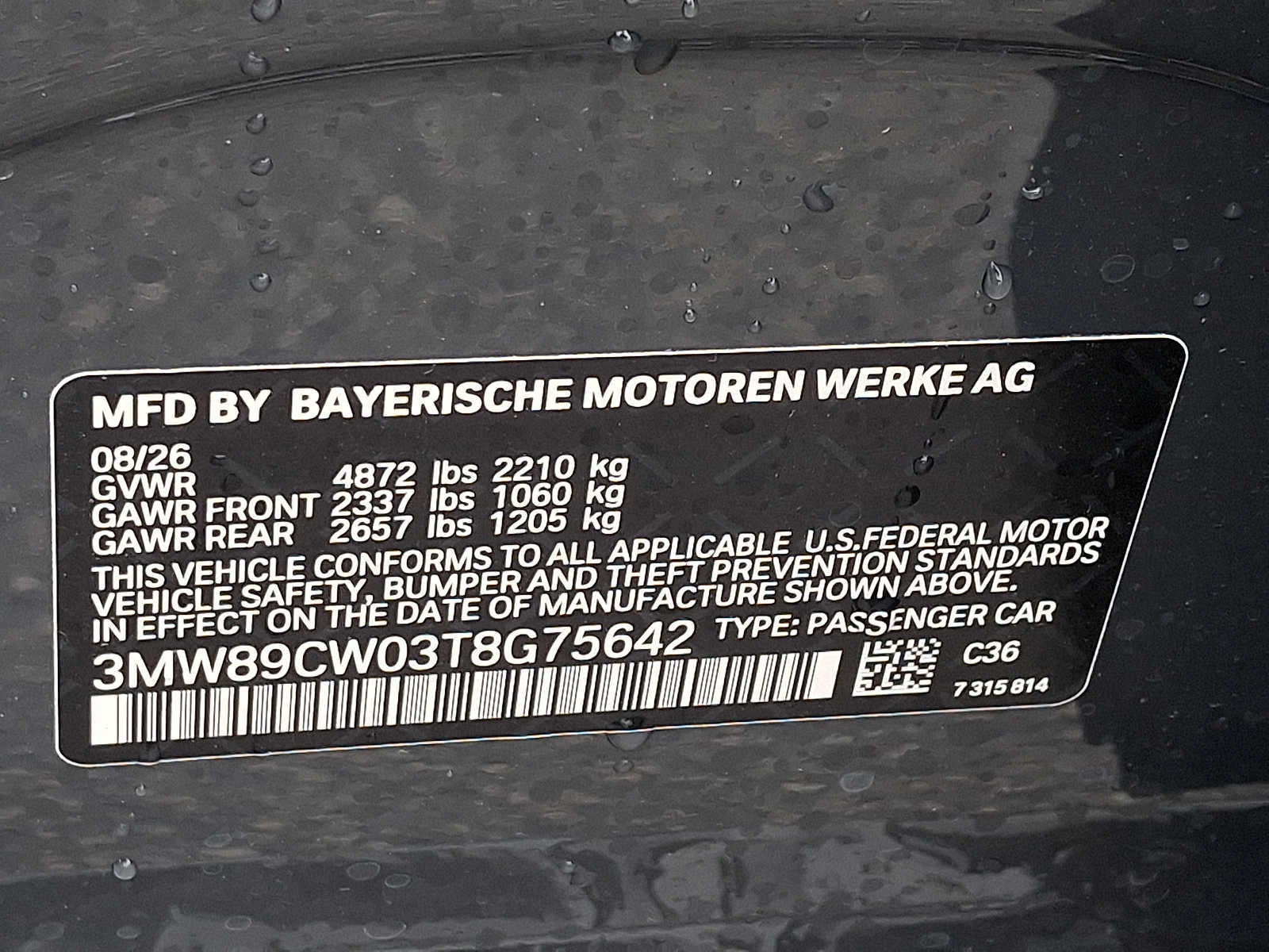 2026 BMW 3 Series 330i NA xDrive Sedan
