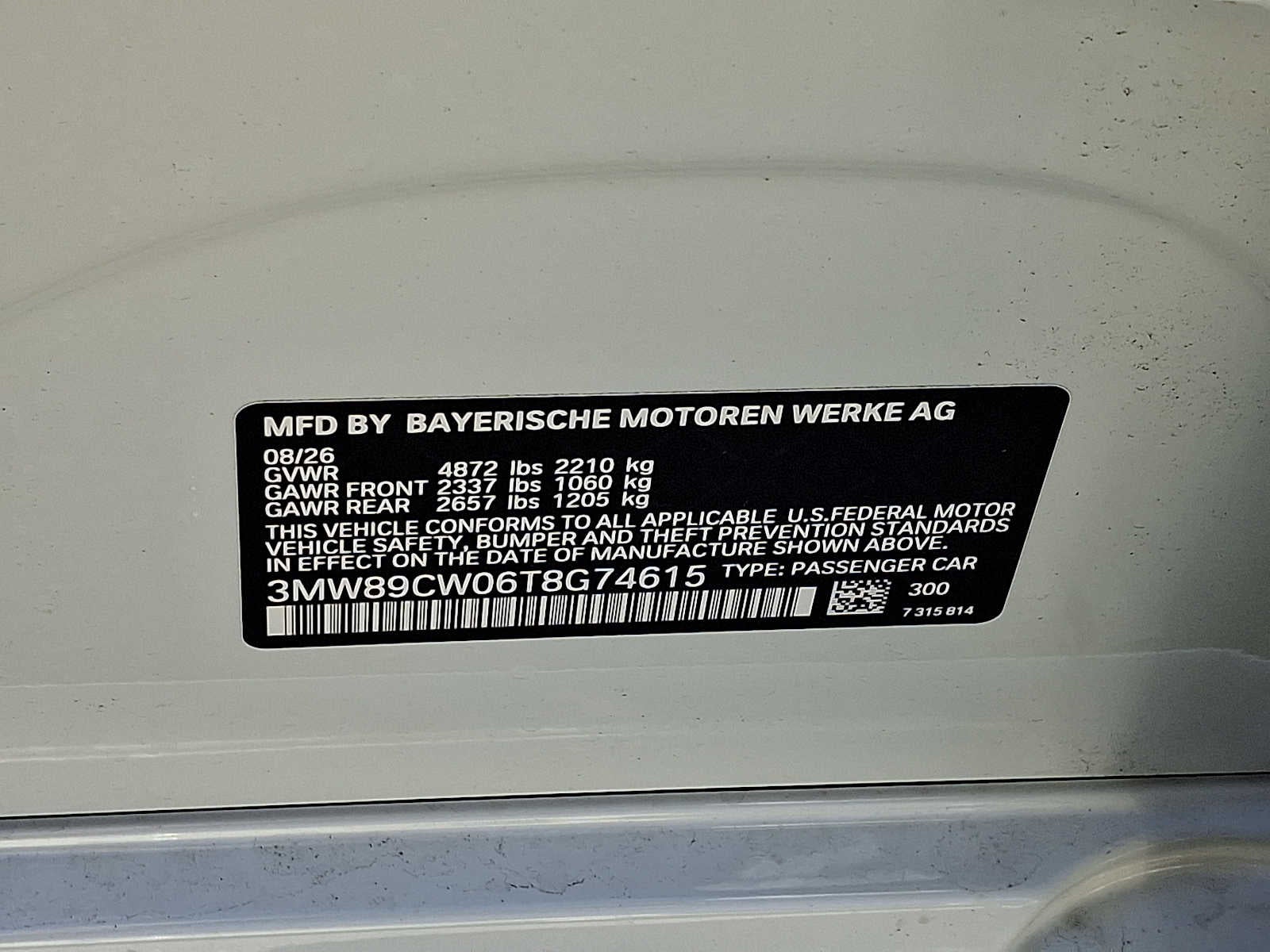 2026 BMW 3 Series 330i NA xDrive Sedan