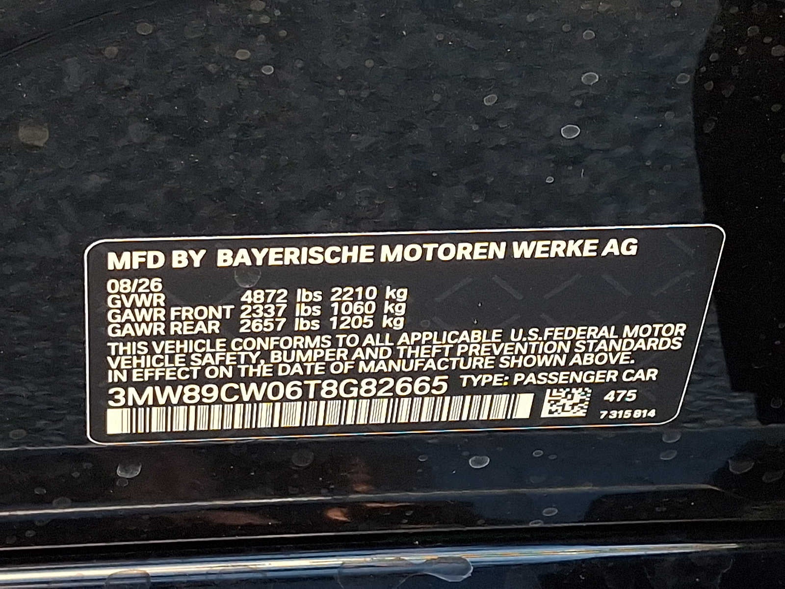 2026 BMW 3 Series 330i NA xDrive Sedan