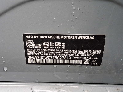 2026 BMW 3 Series 330i NA xDrive Sedan