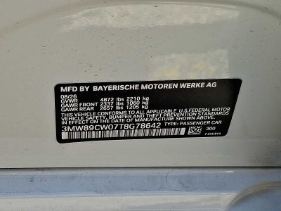 2026 BMW 3 Series 330i NA xDrive Sedan