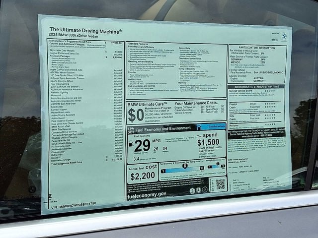 2025 BMW 3 Series 330i xDrive Sedan