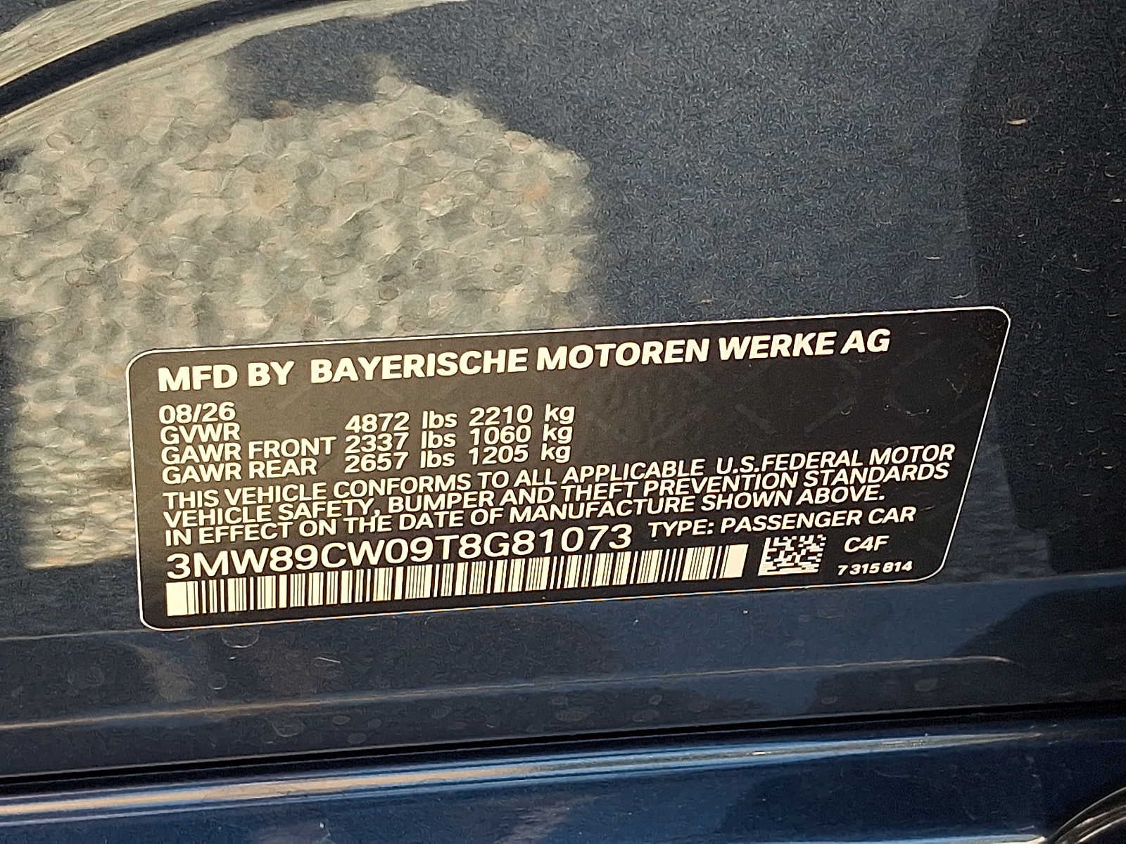 2026 BMW 3 Series 330i NA xDrive Sedan