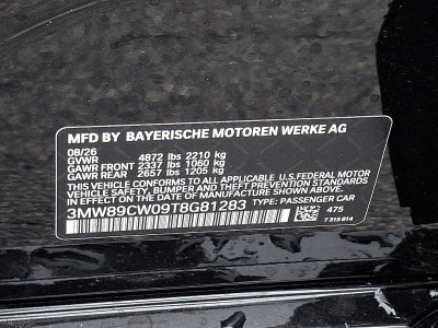 2026 BMW 3 Series 330i NA xDrive Sedan