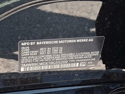 2026 BMW 3 Series 330i NA xDrive Sedan