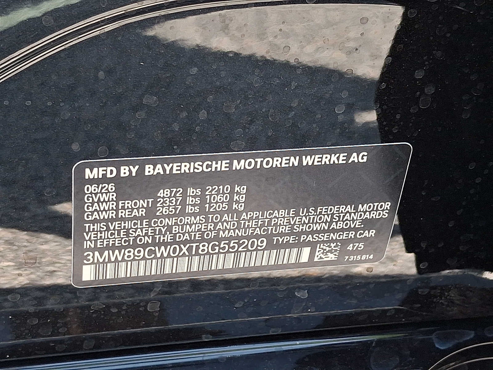 2026 BMW 3 Series 330i NA xDrive Sedan