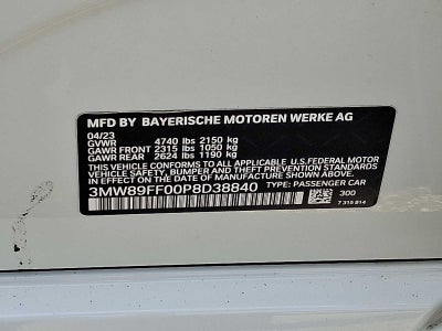 2023 BMW 3 Series 330i xDrive Sedan