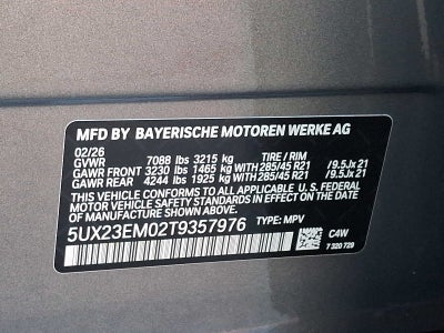 2026 BMW X7 xDrive40i Sports Activity Vehicle