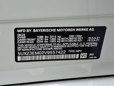 2027 BMW X7 xDrive40i Sports Activity Vehicle