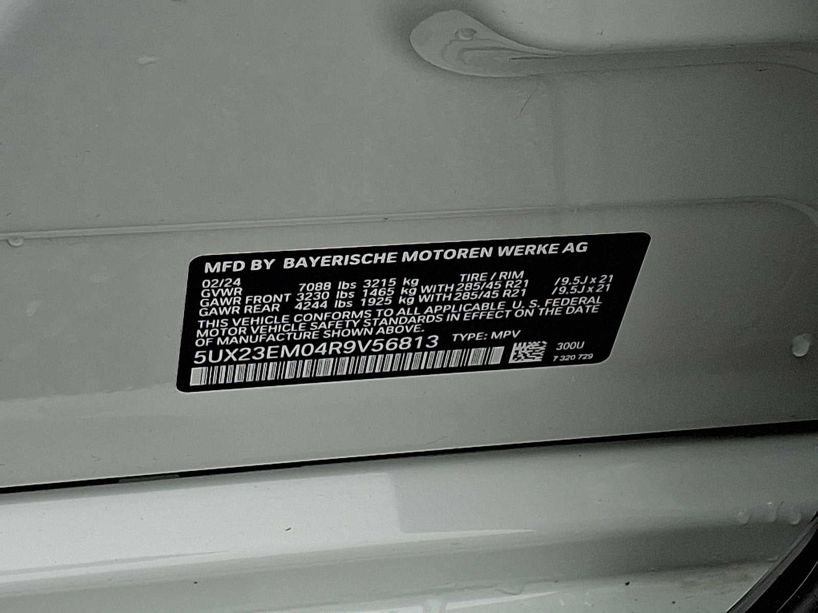 2024 BMW X7 xDrive40i Sports Activity Vehicle