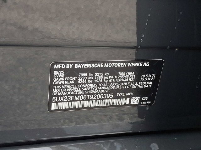 2026 BMW X7 xDrive40i Sports Activity Vehicle