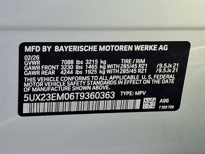 2026 BMW X7 xDrive40i Sports Activity Vehicle