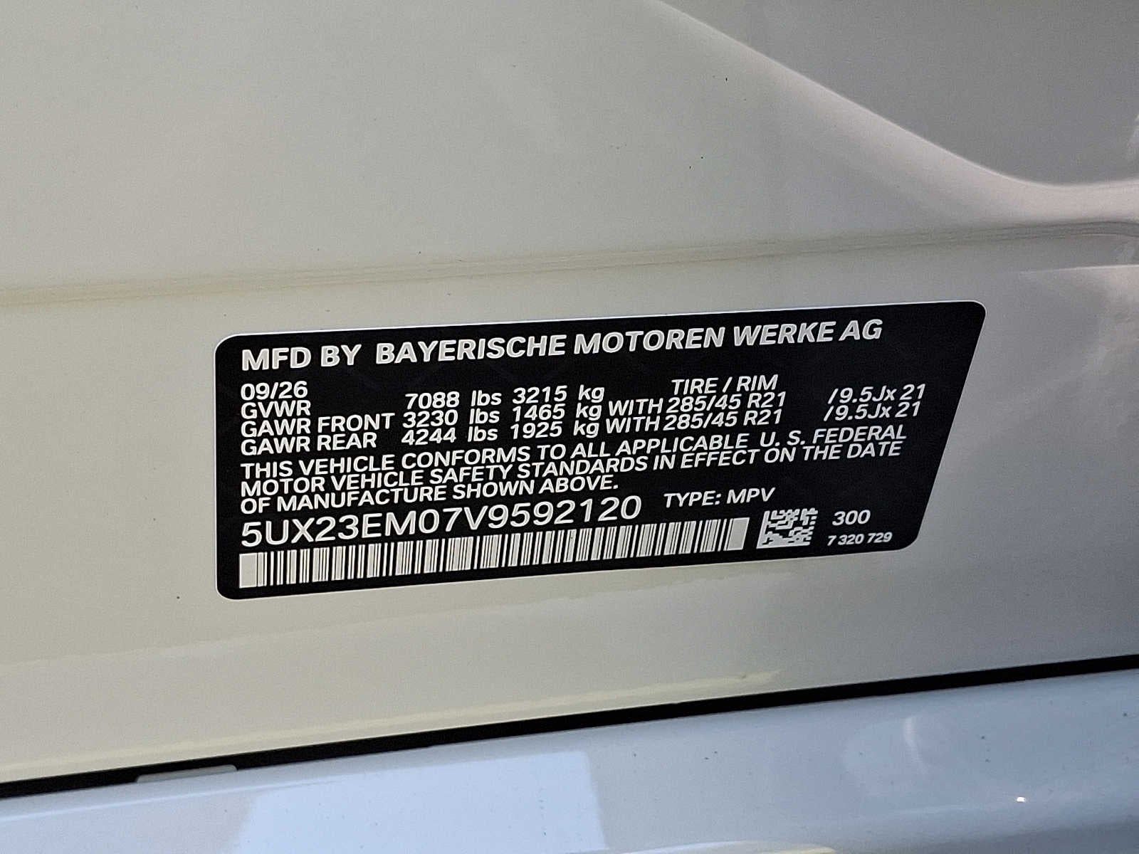 2027 BMW X7 xDrive40i Sports Activity Vehicle