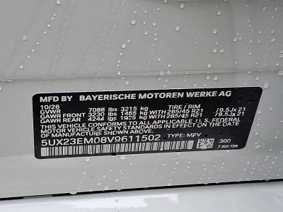 2027 BMW X7 xDrive40i Sports Activity Vehicle