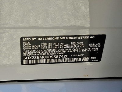 2024 BMW X7 xDrive40i Sports Activity Vehicle