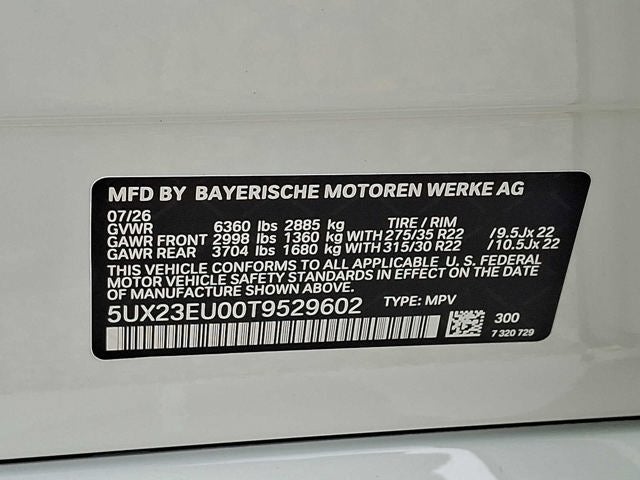 2026 BMW X5 xDrive40i Sports Activity Vehicle