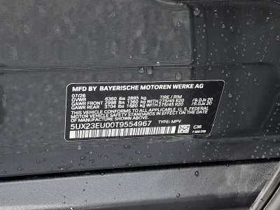2026 BMW X5 xDrive40i Sports Activity Vehicle