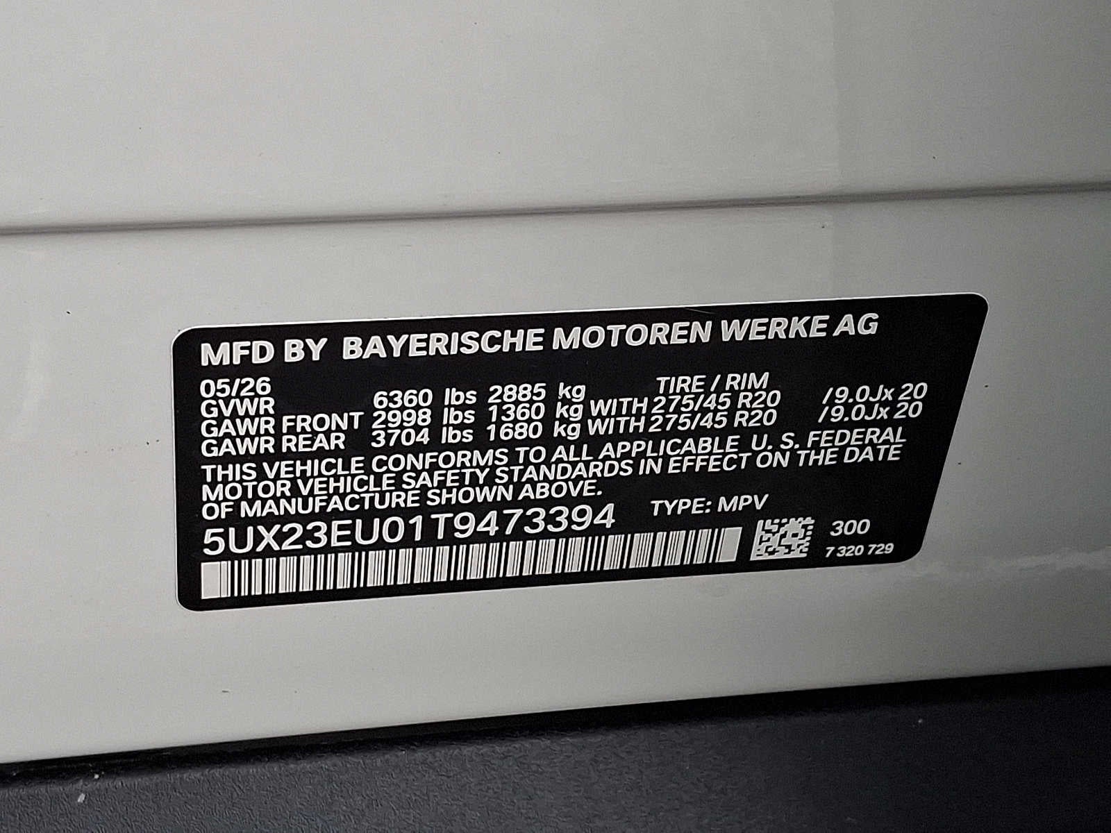 2026 BMW X5 xDrive40i Sports Activity Vehicle