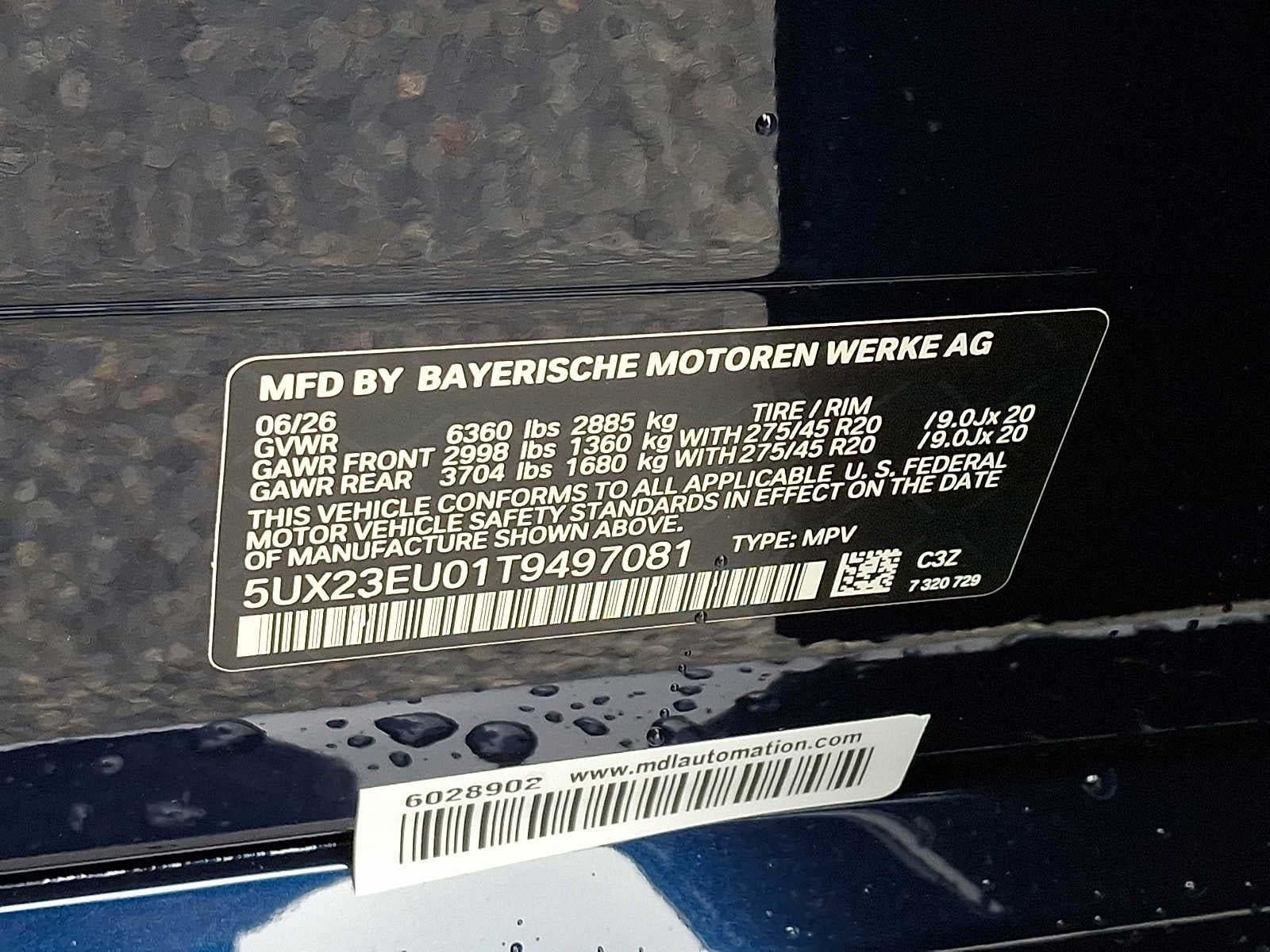2026 BMW X5 xDrive40i Sports Activity Vehicle