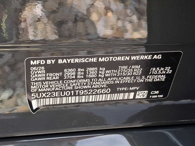 2026 BMW X5 xDrive40i Sports Activity Vehicle