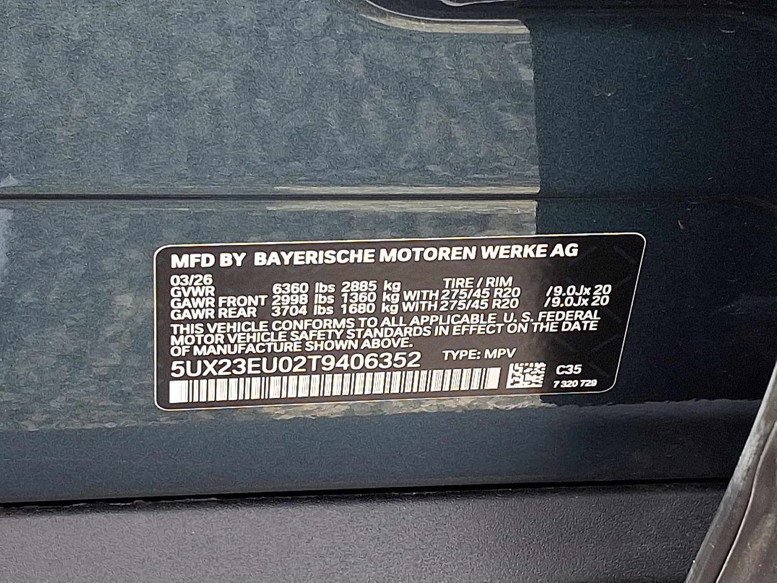 2026 BMW X5 xDrive40i Sports Activity Vehicle