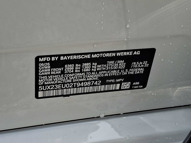 2026 BMW X5 xDrive40i Sports Activity Vehicle