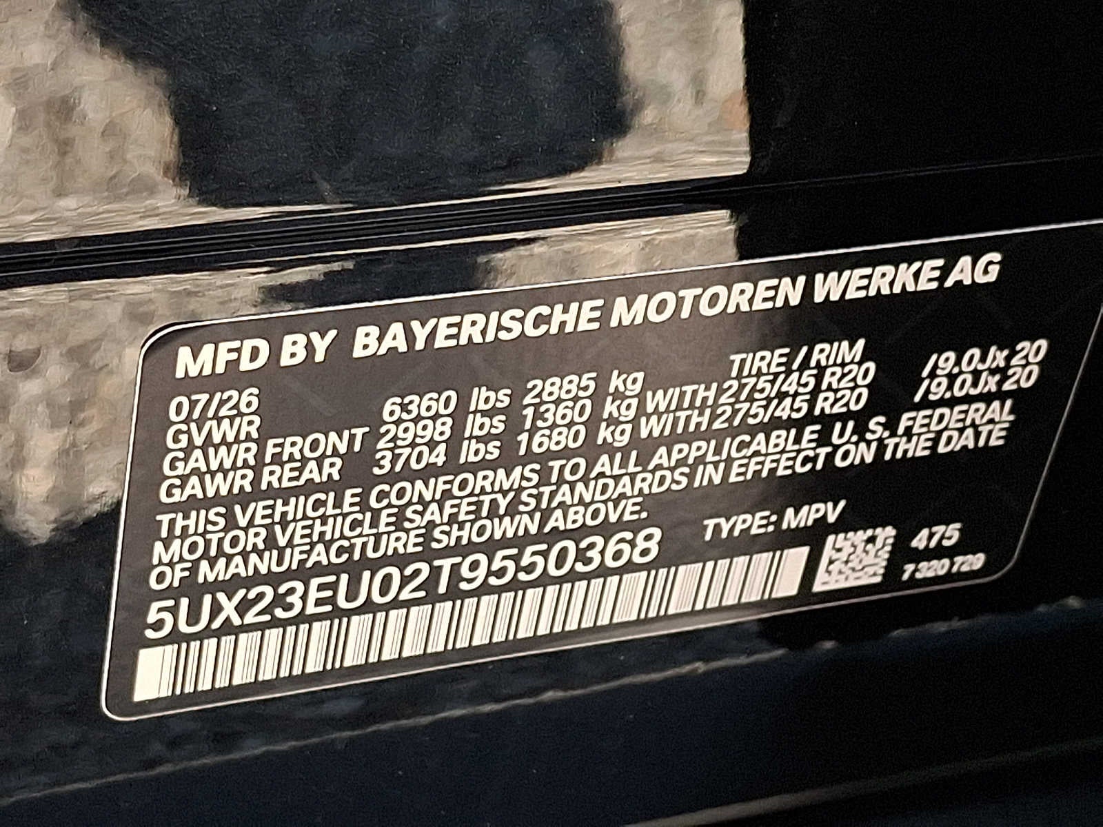 2026 BMW X5 xDrive40i Sports Activity Vehicle