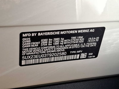 2026 BMW X5 xDrive40i Sports Activity Vehicle