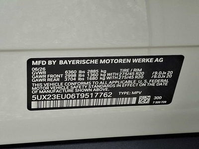 2026 BMW X5 xDrive40i Sports Activity Vehicle