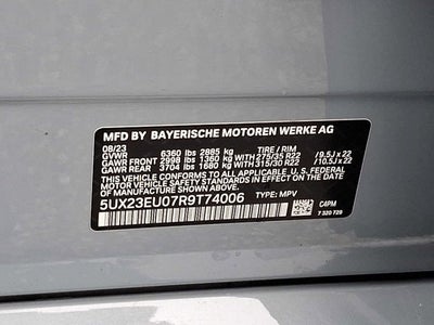 2024 BMW X5 xDrive40i Sports Activity Vehicle