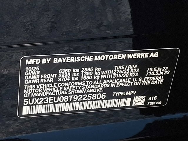 2026 BMW X5 xDrive40i Sports Activity Vehicle