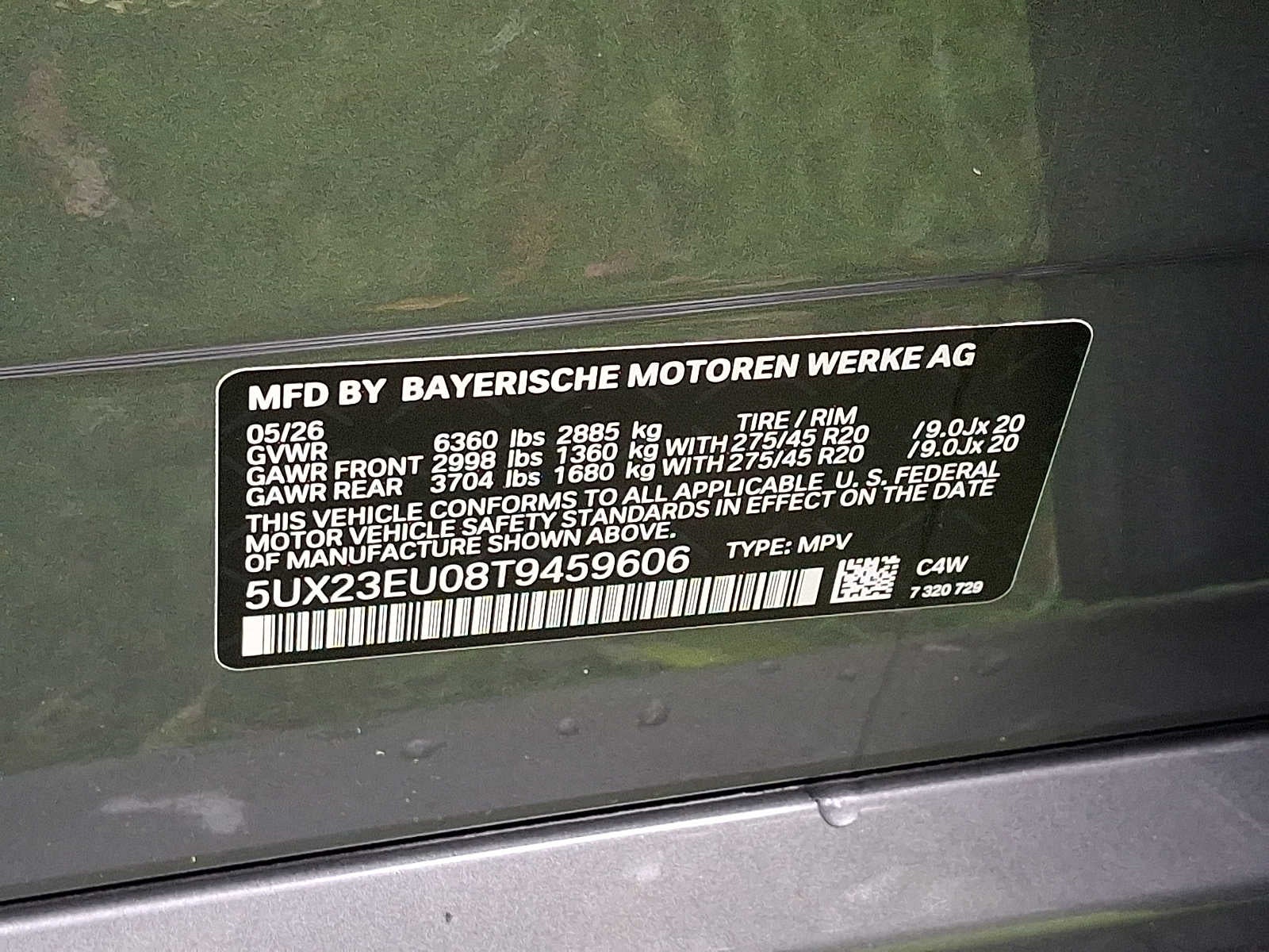 2026 BMW X5 xDrive40i Sports Activity Vehicle