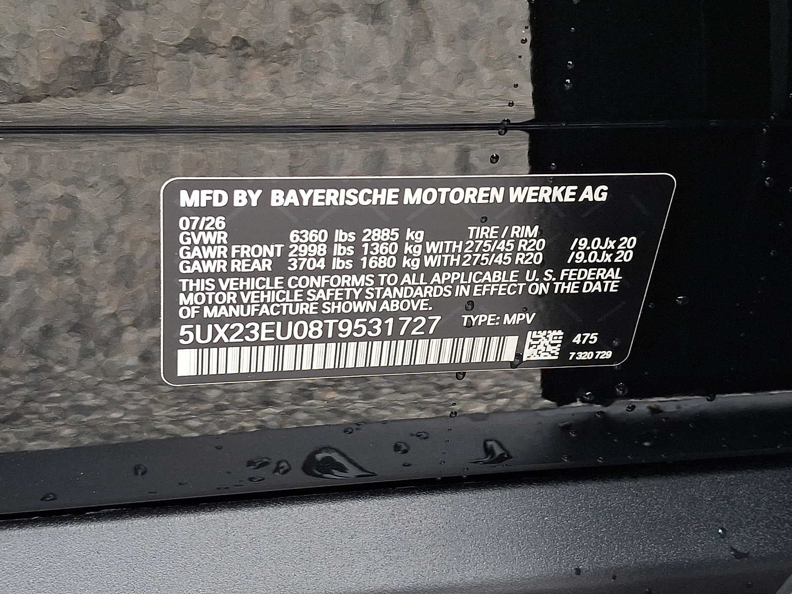 2026 BMW X5 xDrive40i Sports Activity Vehicle