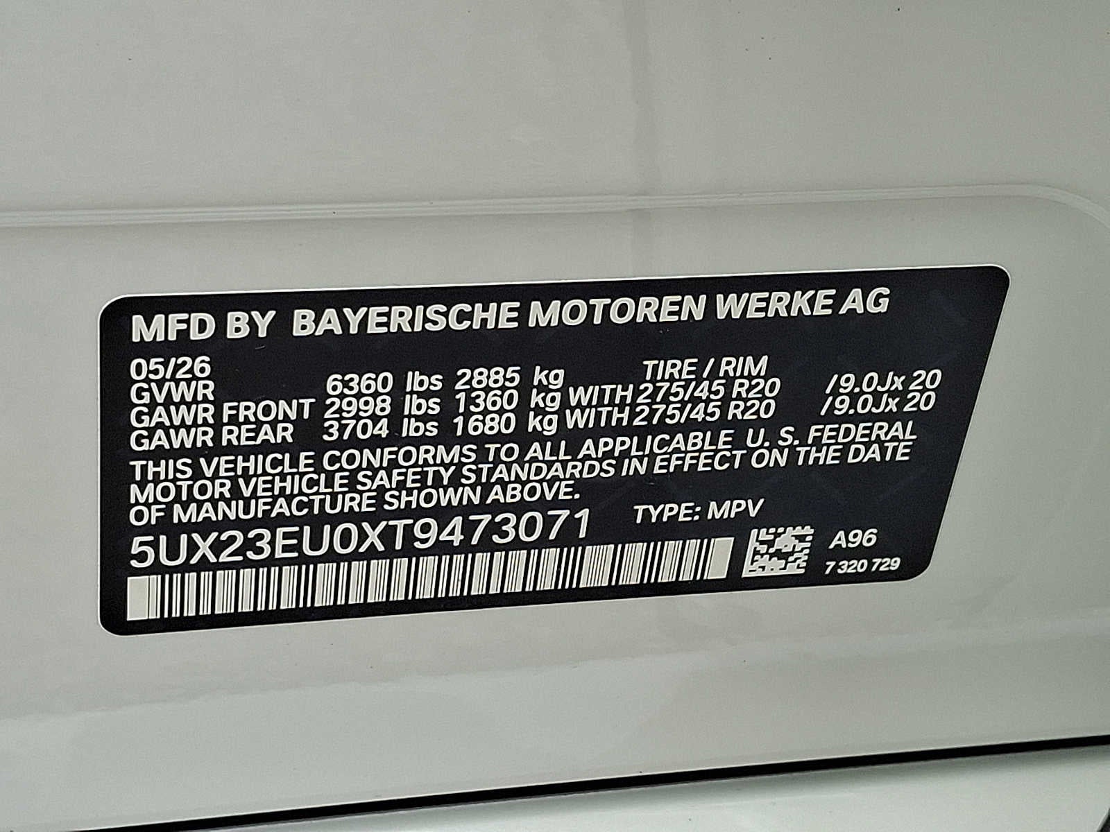 2026 BMW X5 xDrive40i Sports Activity Vehicle