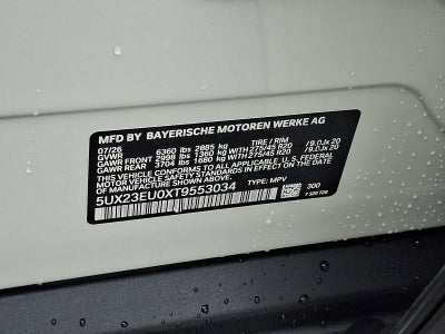 2026 BMW X5 xDrive40i Sports Activity Vehicle