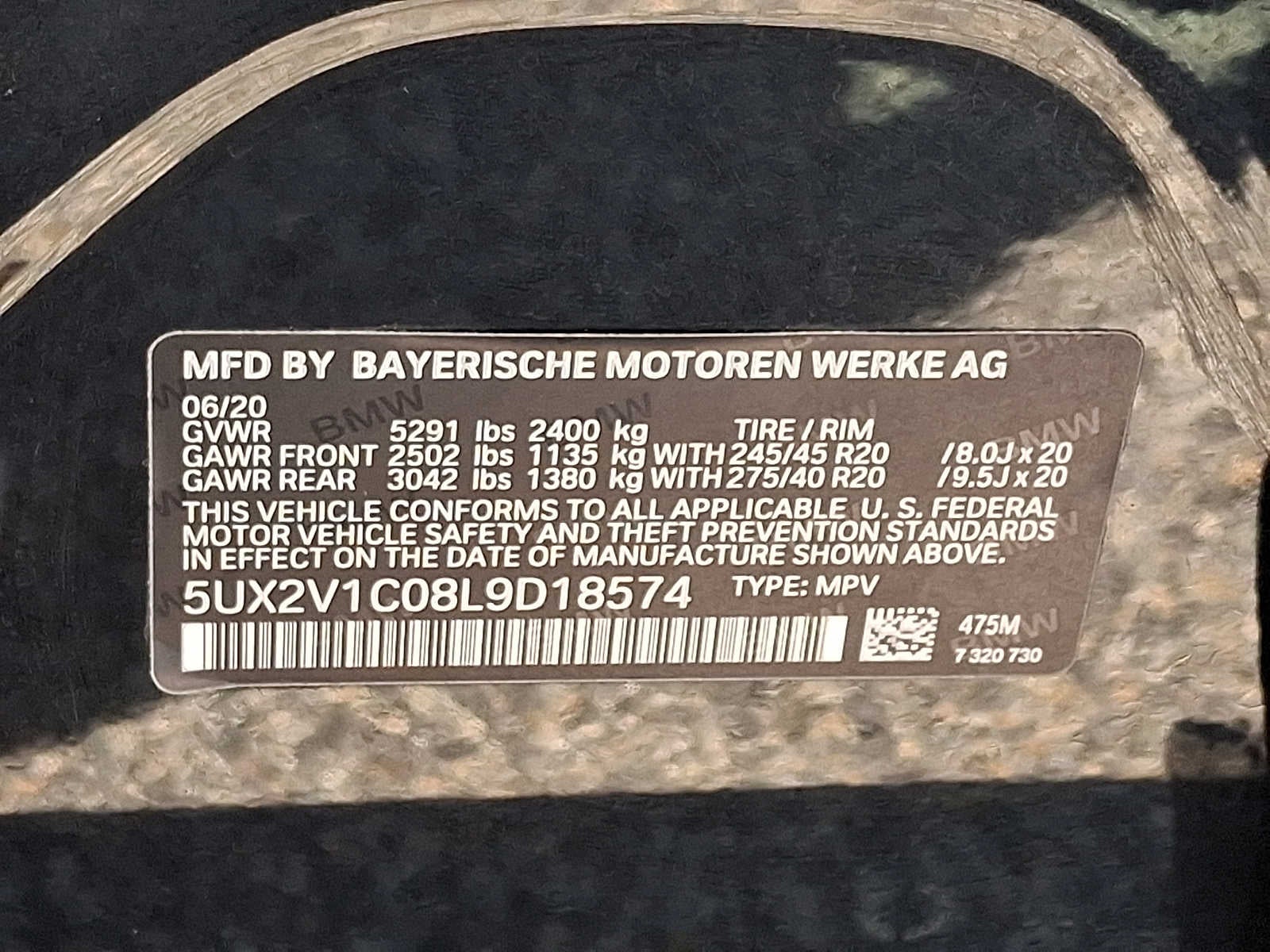 2020 BMW X4 xDrive30i Sports Activity Coupe