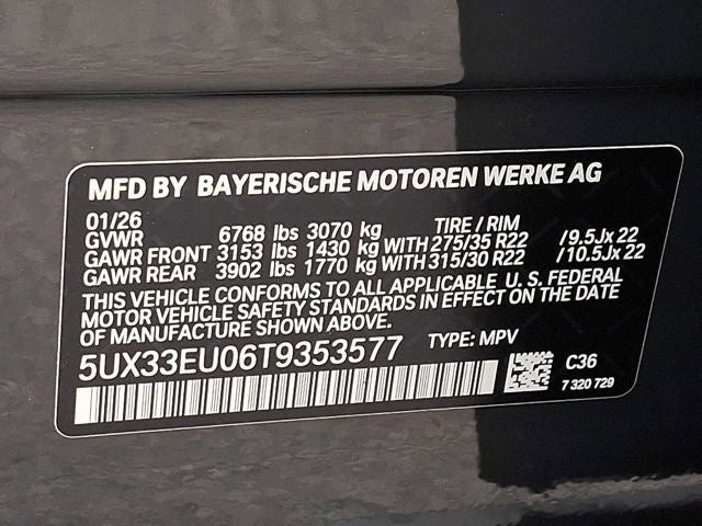 2026 BMW X5 M60i Sports Activity Vehicle