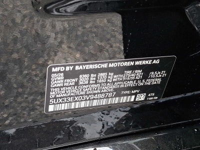 2027 BMW X6 xDrive40i Sports Activity Coupe