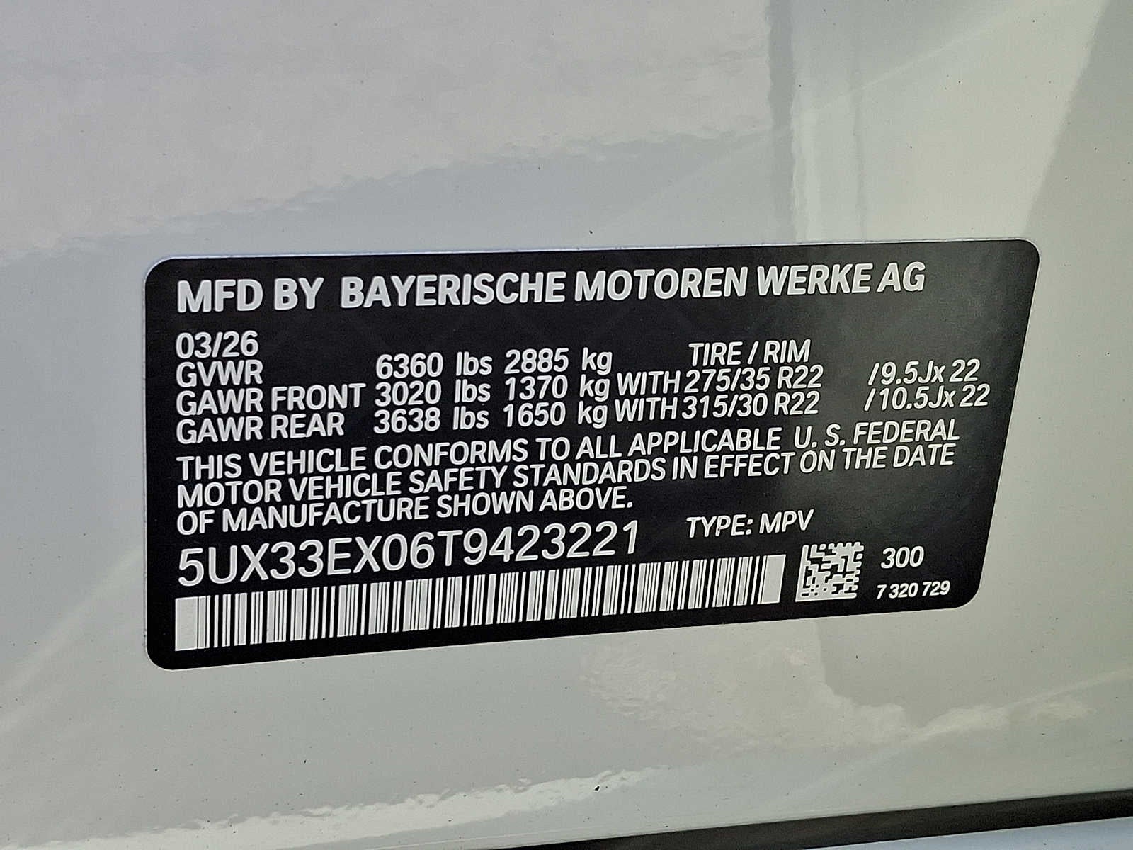 2026 BMW X6 xDrive40i Sports Activity Coupe