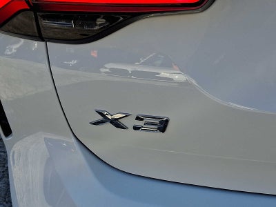 2023 BMW X3 xDrive30i Sports Activity Vehicle